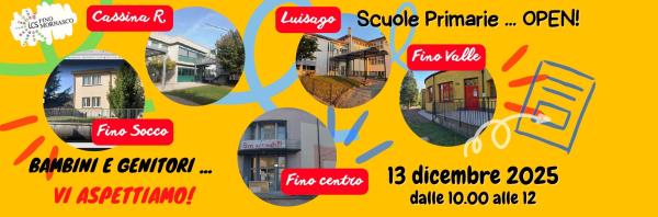 OPEN DAY SCUOLA PRIMARIA LUISAGO