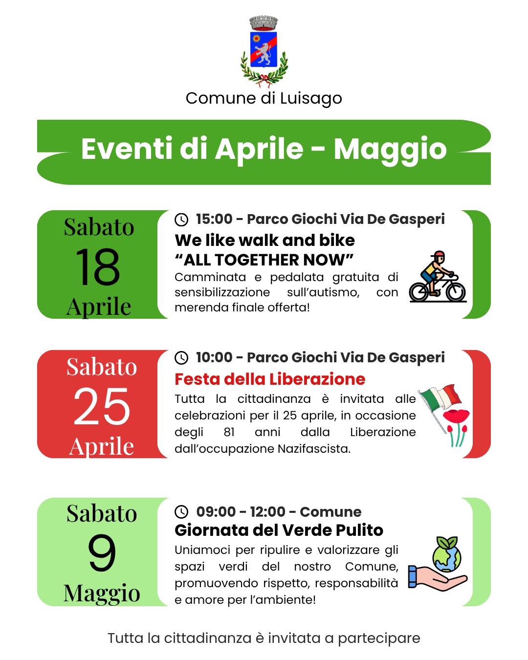 EVENTI APRILE - MAGGIO foto 