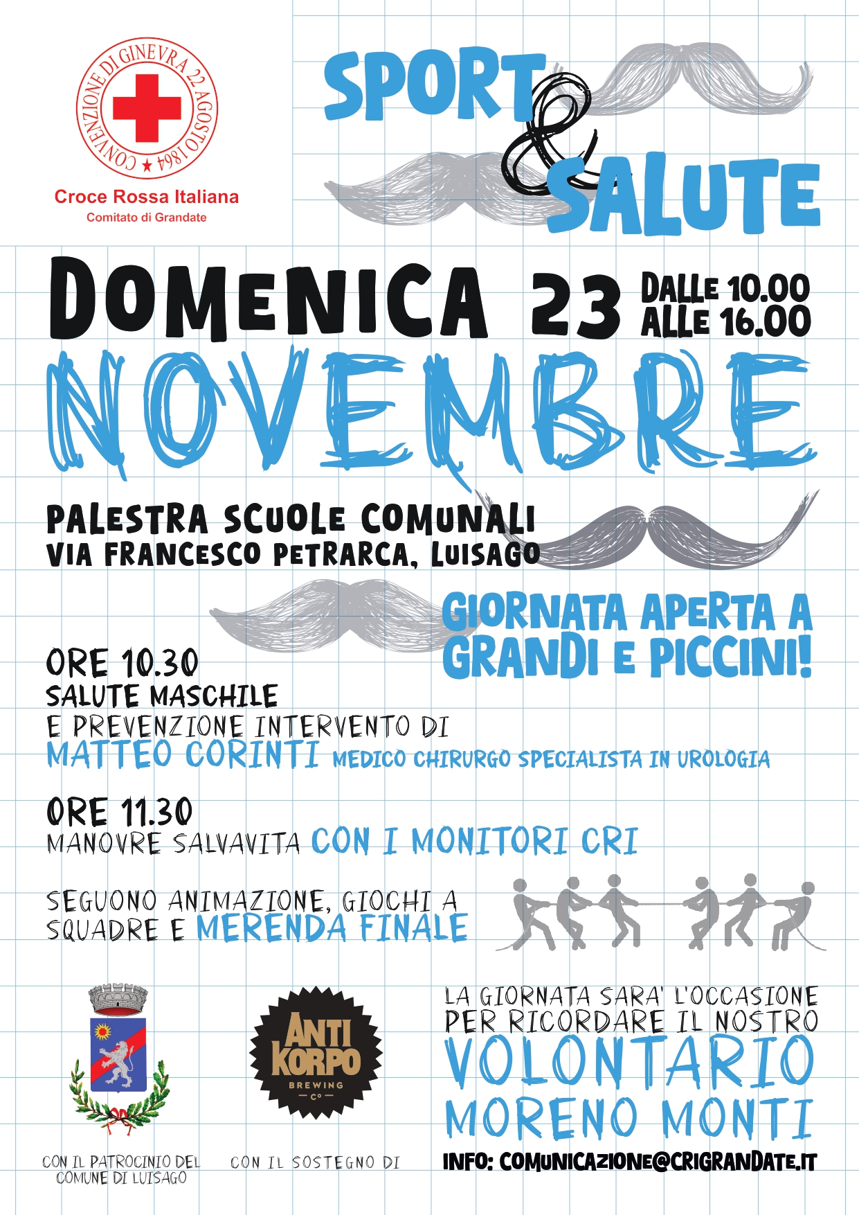MOVEMBER - CROCE ROSSA ITALIANA