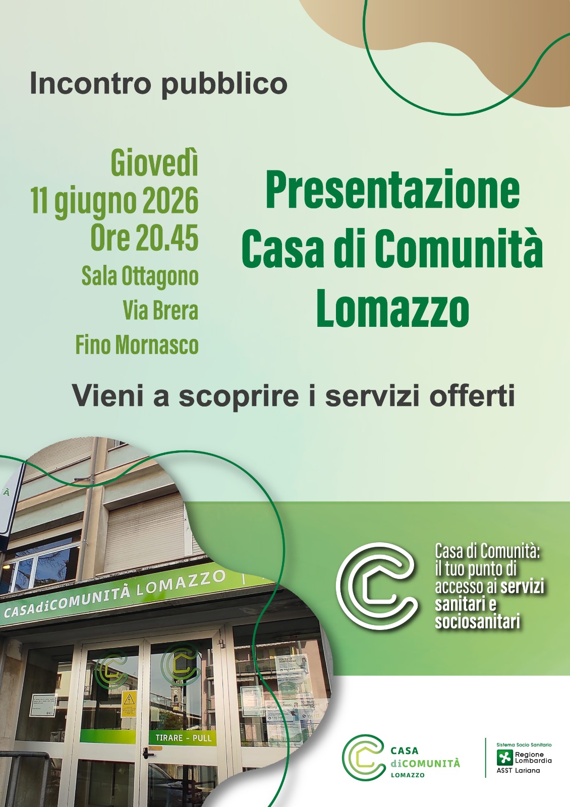 PRESENTAZIONE CASA DI COMUNITA' LOMAZZO