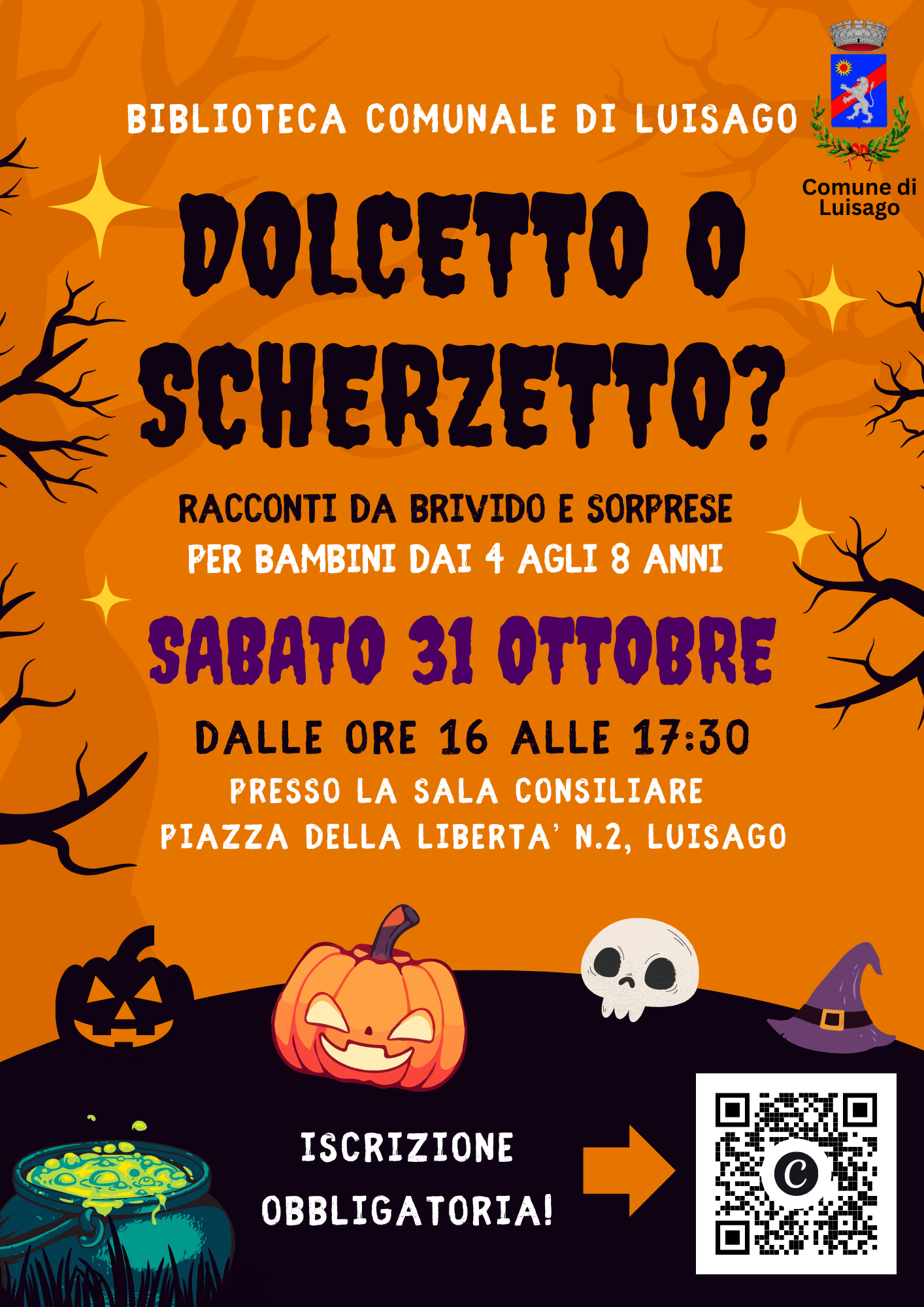 DOLCETTO O SCHERZETTO? LETTURE DA BRIVIDI